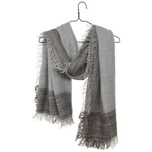 Leonor Scarf - Light Grey