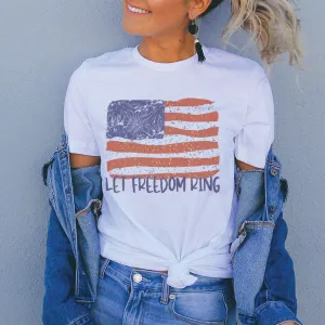 Let Freedom Ring Western Graphic T-Shirt - WE178