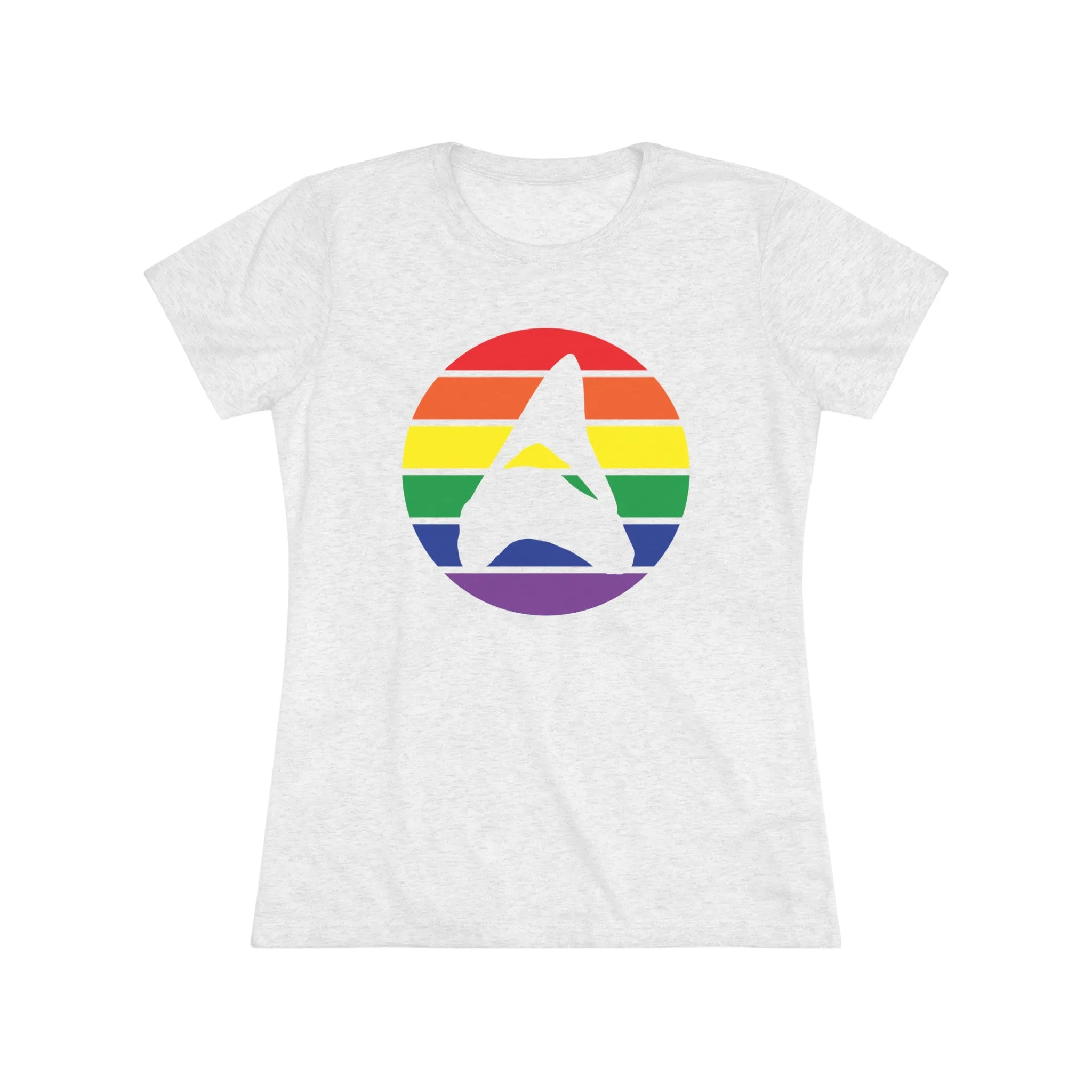 LGBTQ Megalodon - Women's Slim Fit - Tri-Blend