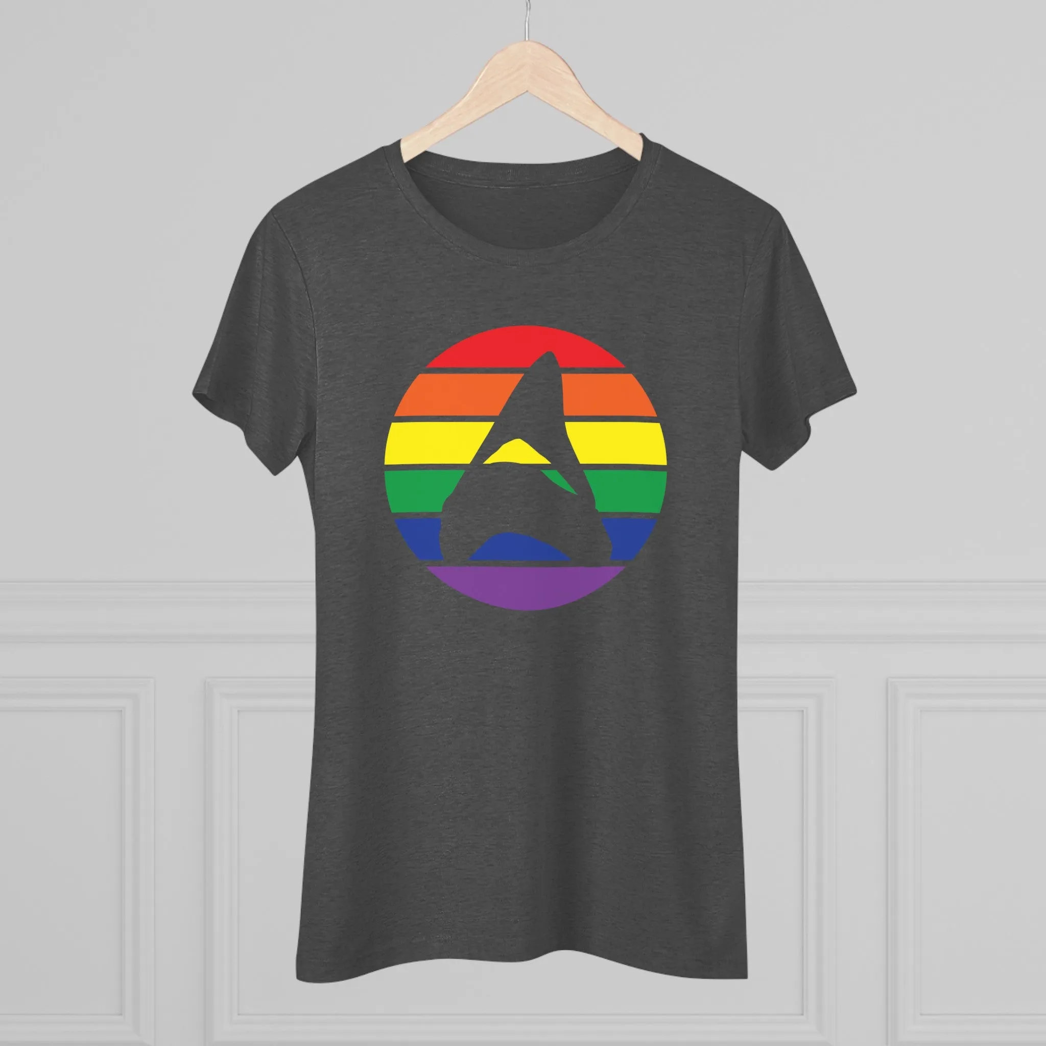 LGBTQ Megalodon - Women's Slim Fit - Tri-Blend