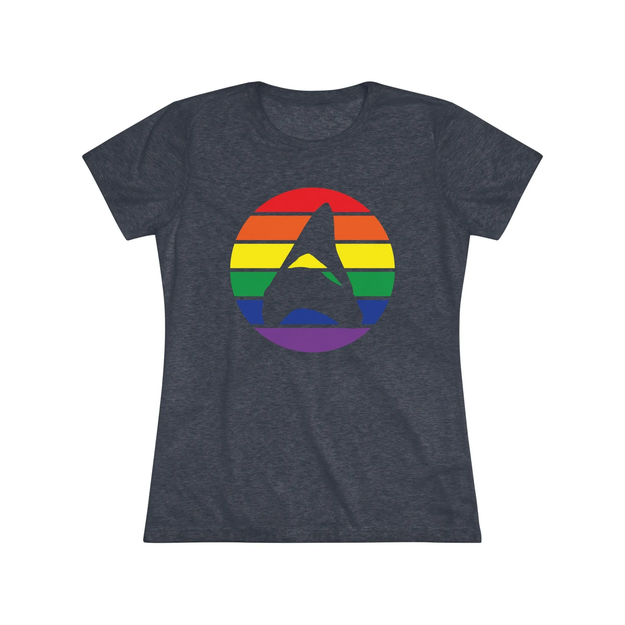 LGBTQ Megalodon - Women's Slim Fit - Tri-Blend