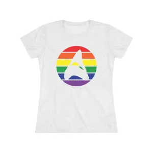 LGBTQ Megalodon - Women's Slim Fit - Tri-Blend
