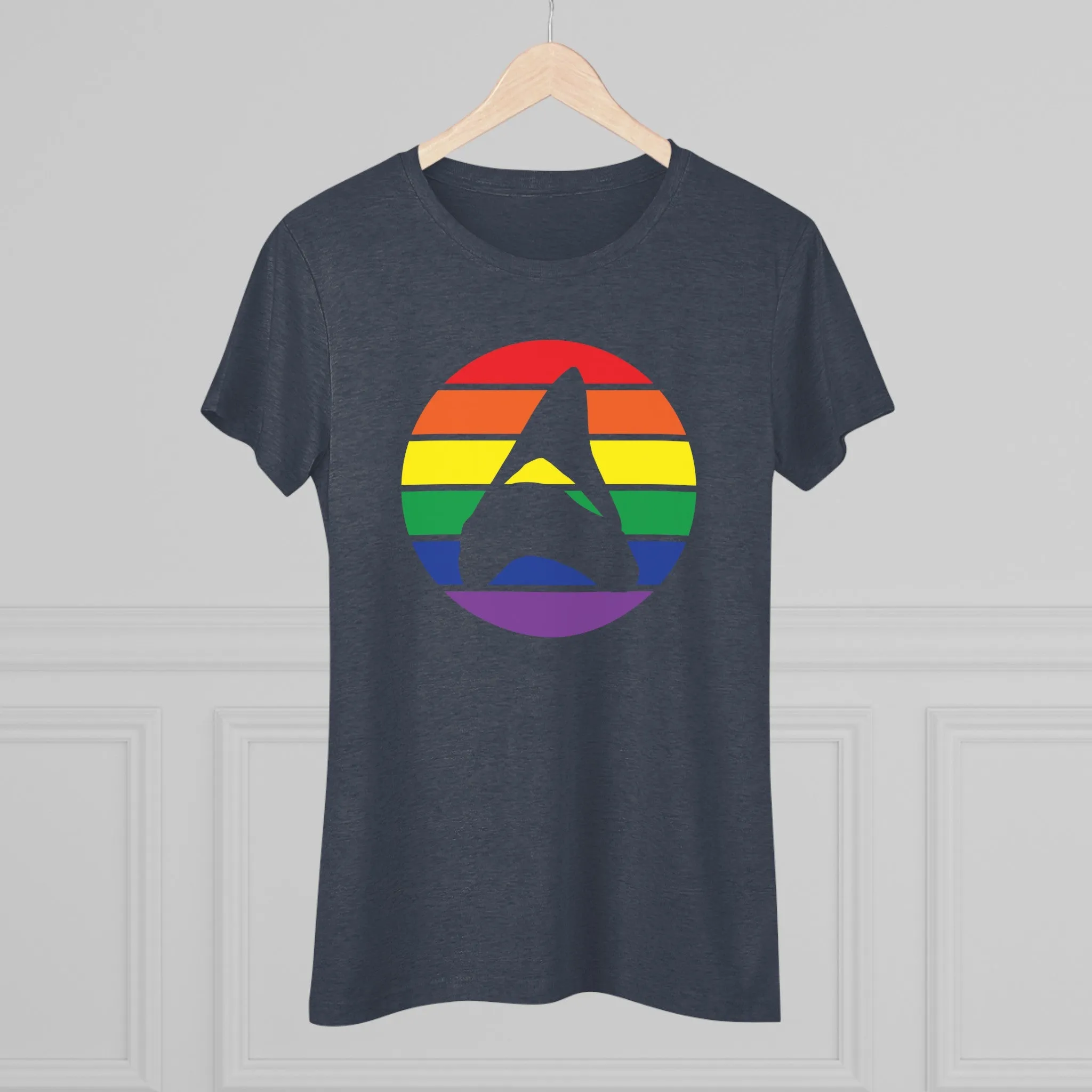 LGBTQ Megalodon - Women's Slim Fit - Tri-Blend