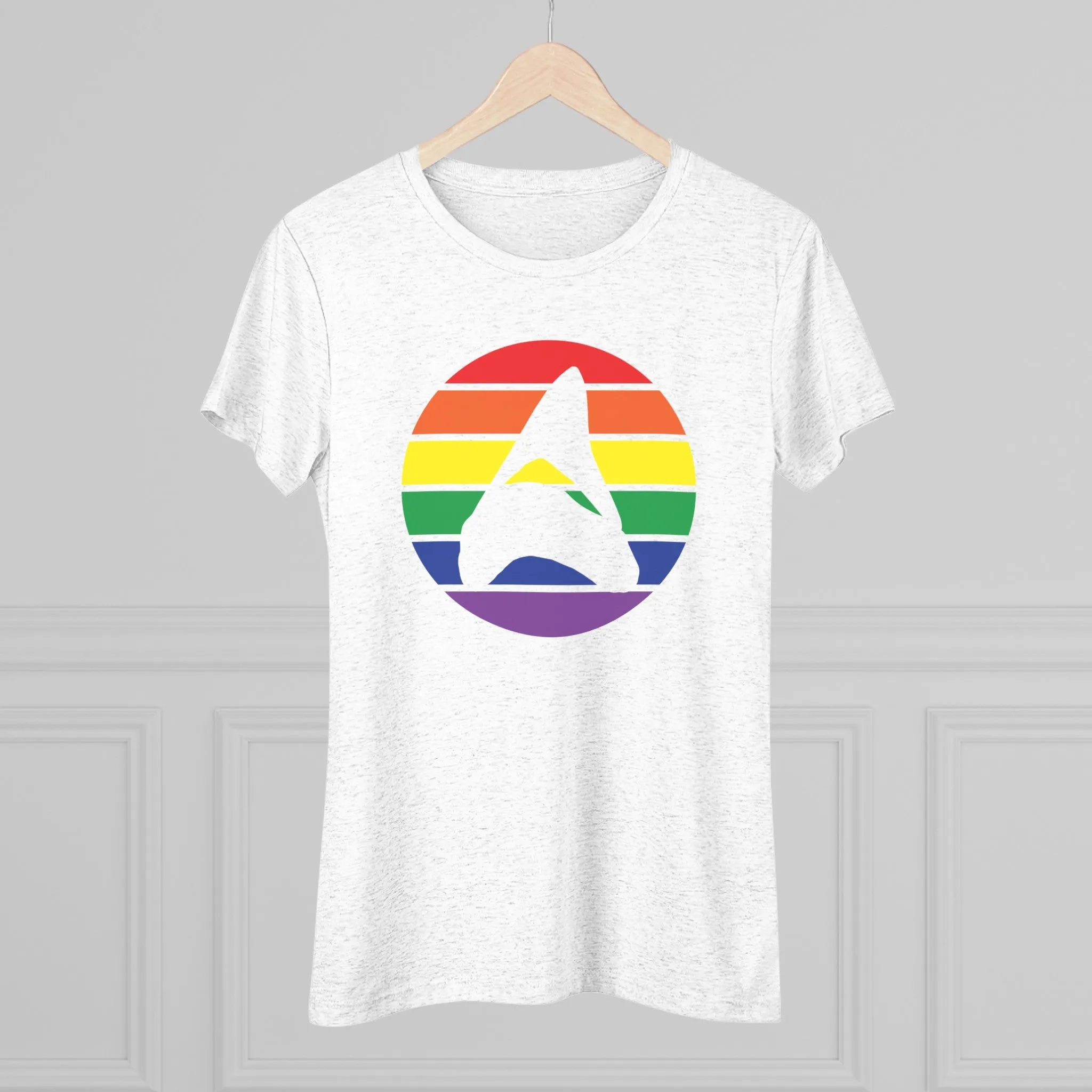 LGBTQ Megalodon - Women's Slim Fit - Tri-Blend