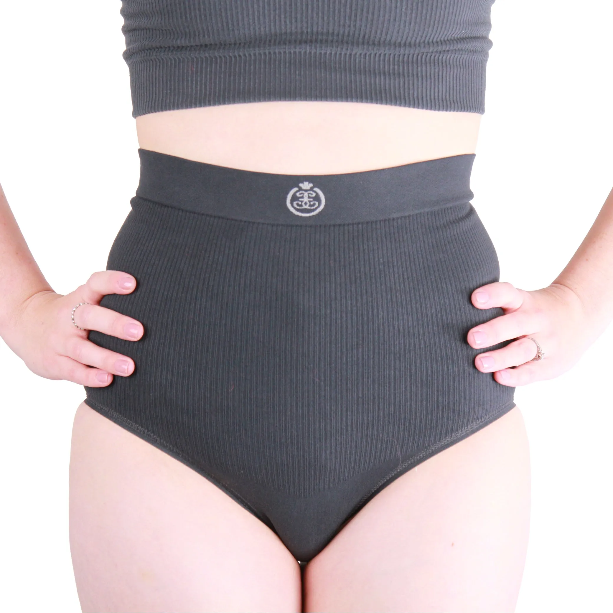 Light Support High Waist Ostomy Briefs - Soft Bamboo