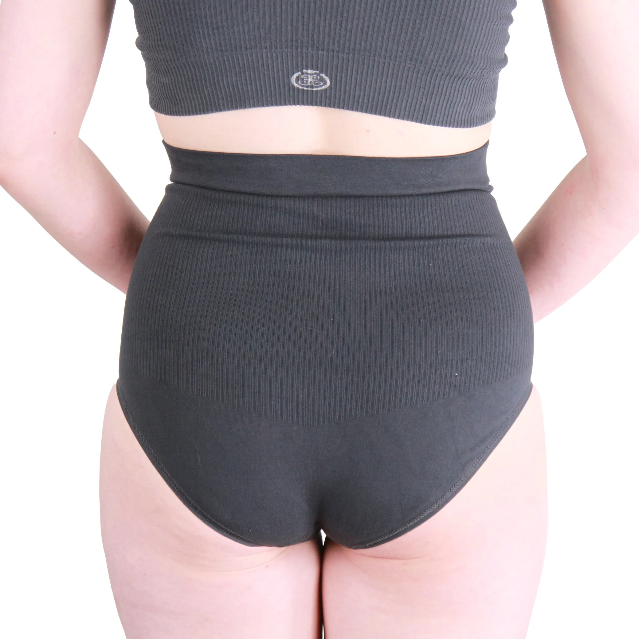 Light Support High Waist Ostomy Briefs - Soft Bamboo