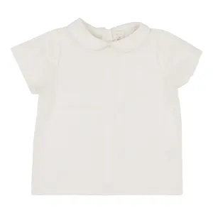 Lil Legs Peter Pan T-Shirt - White