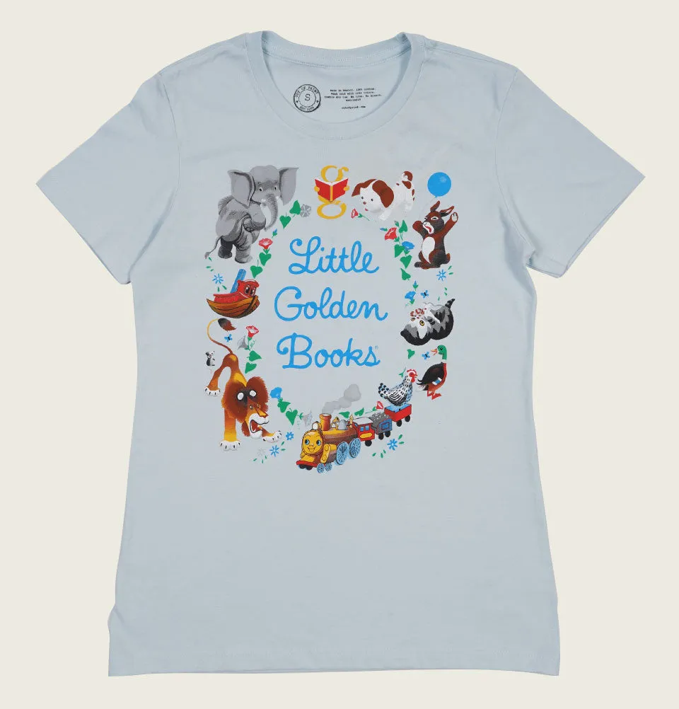 LITTLE GOLDEN BOOKS Women's Fitted T-shirt