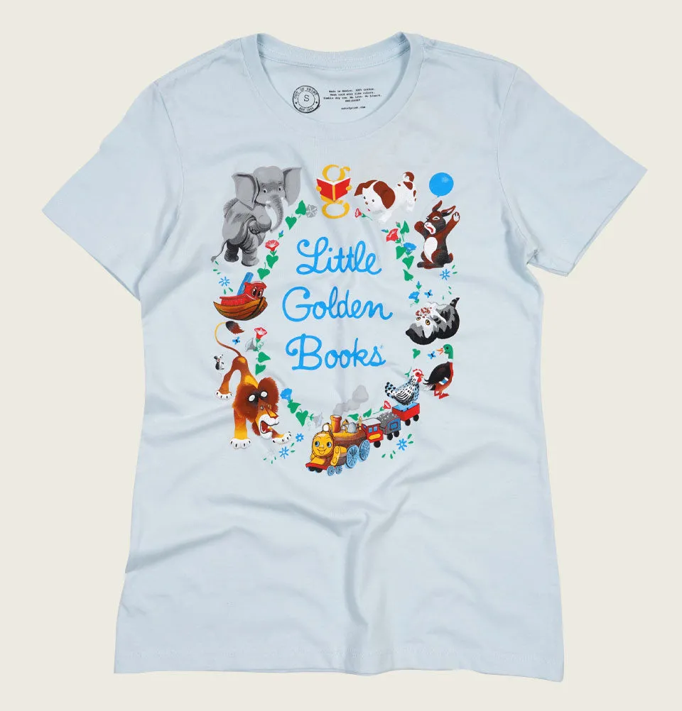 LITTLE GOLDEN BOOKS Women's Fitted T-shirt