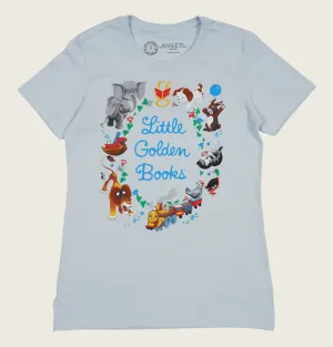 LITTLE GOLDEN BOOKS Women's Fitted T-shirt