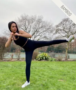 Live In Leggings - Bamboo Super High Waist Leggings (XS)