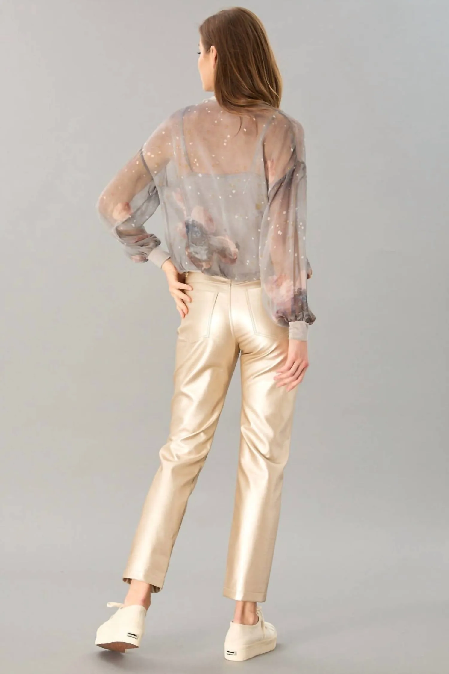 Lola & Sophie - Printed Chiffon Twofer