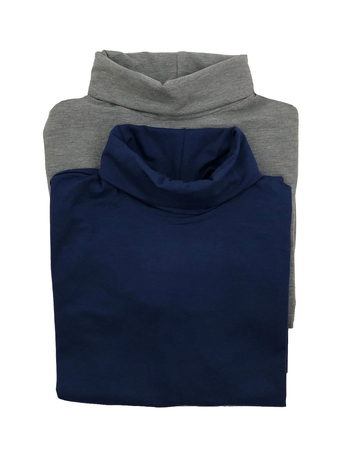 Long Sleeve Cotton Modal Turtleneck 2-Pack