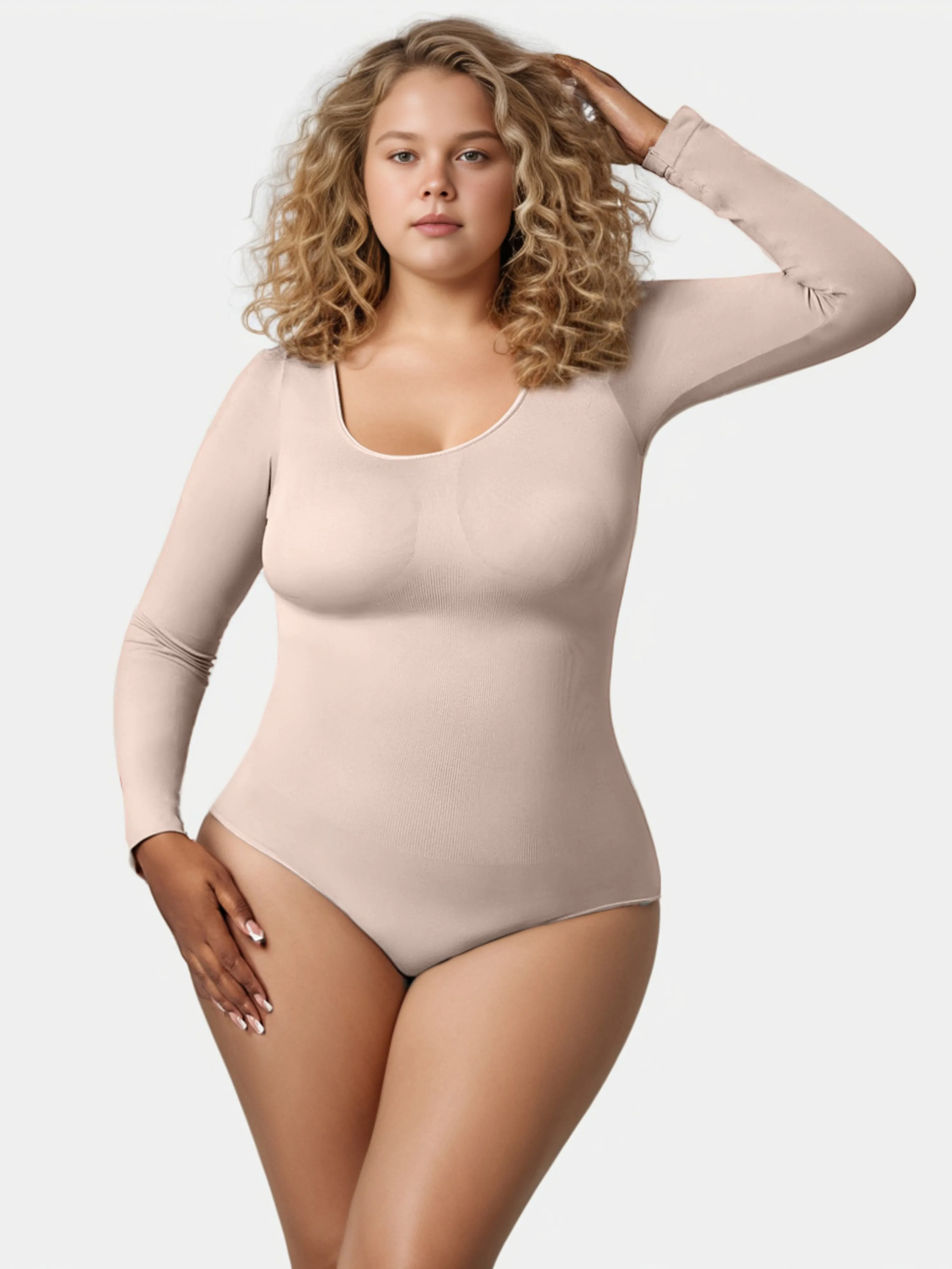Long Sleeves Spandex Bustiers Shapewear