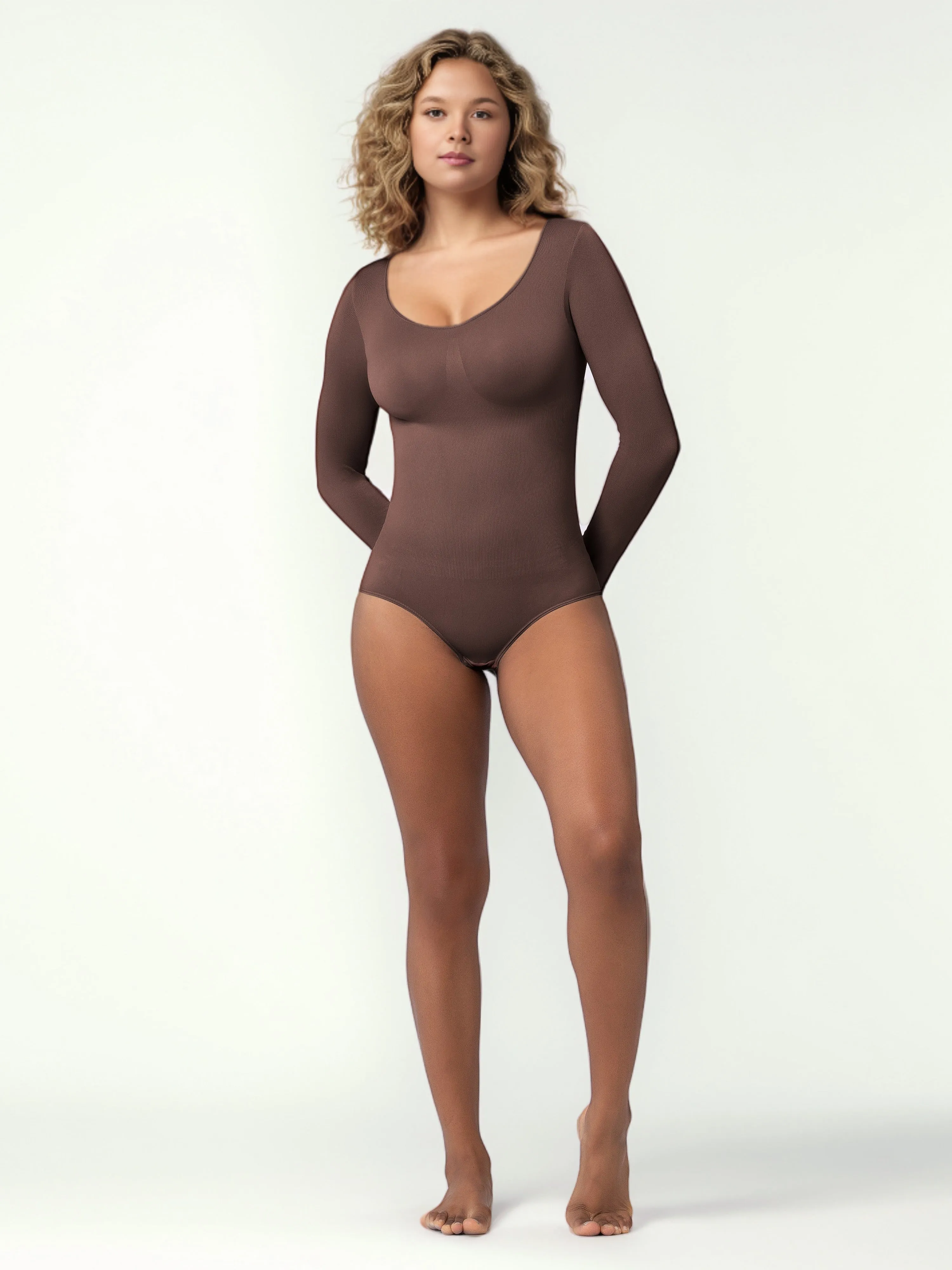Long Sleeves Spandex Bustiers Shapewear