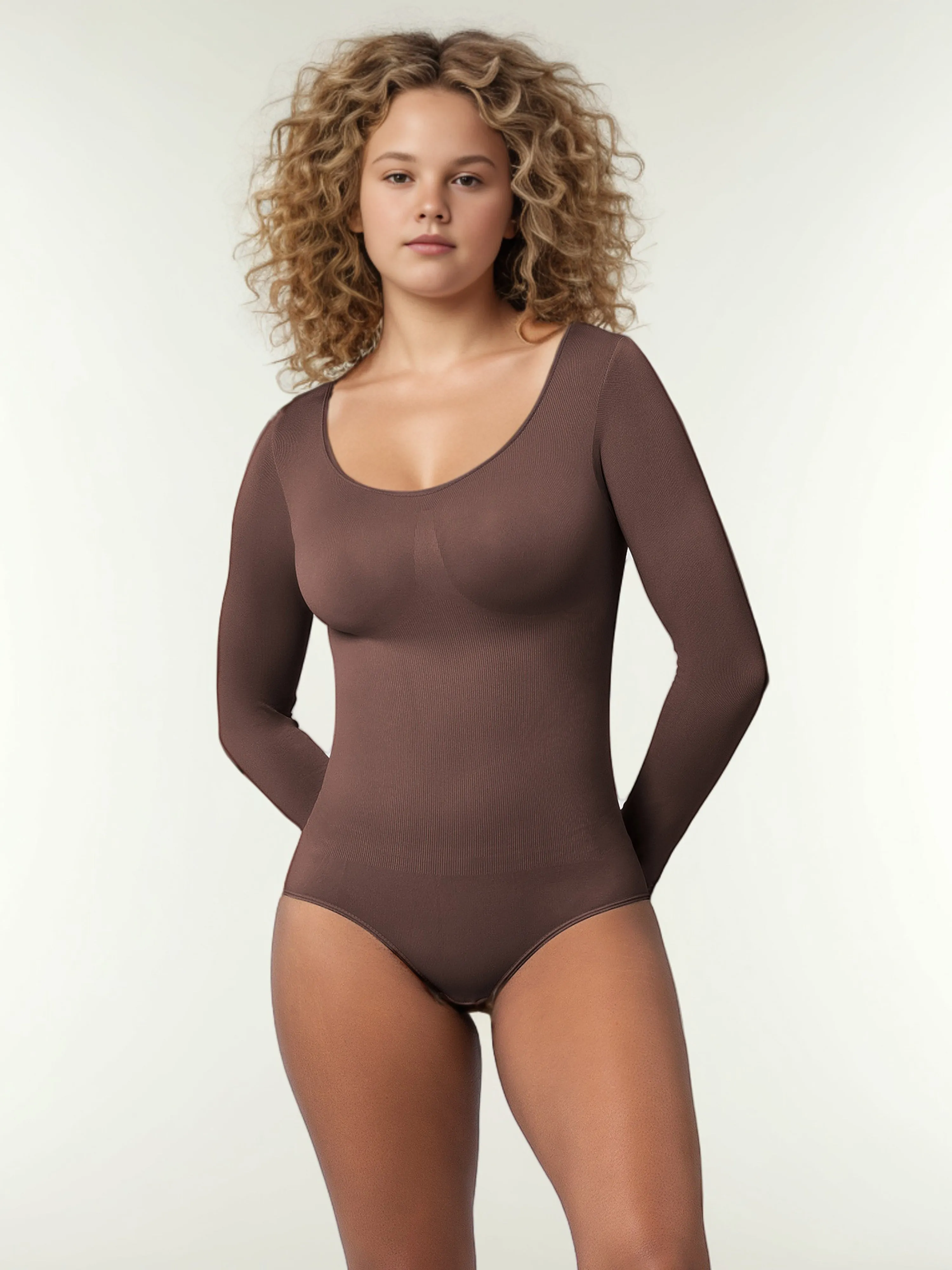 Long Sleeves Spandex Bustiers Shapewear