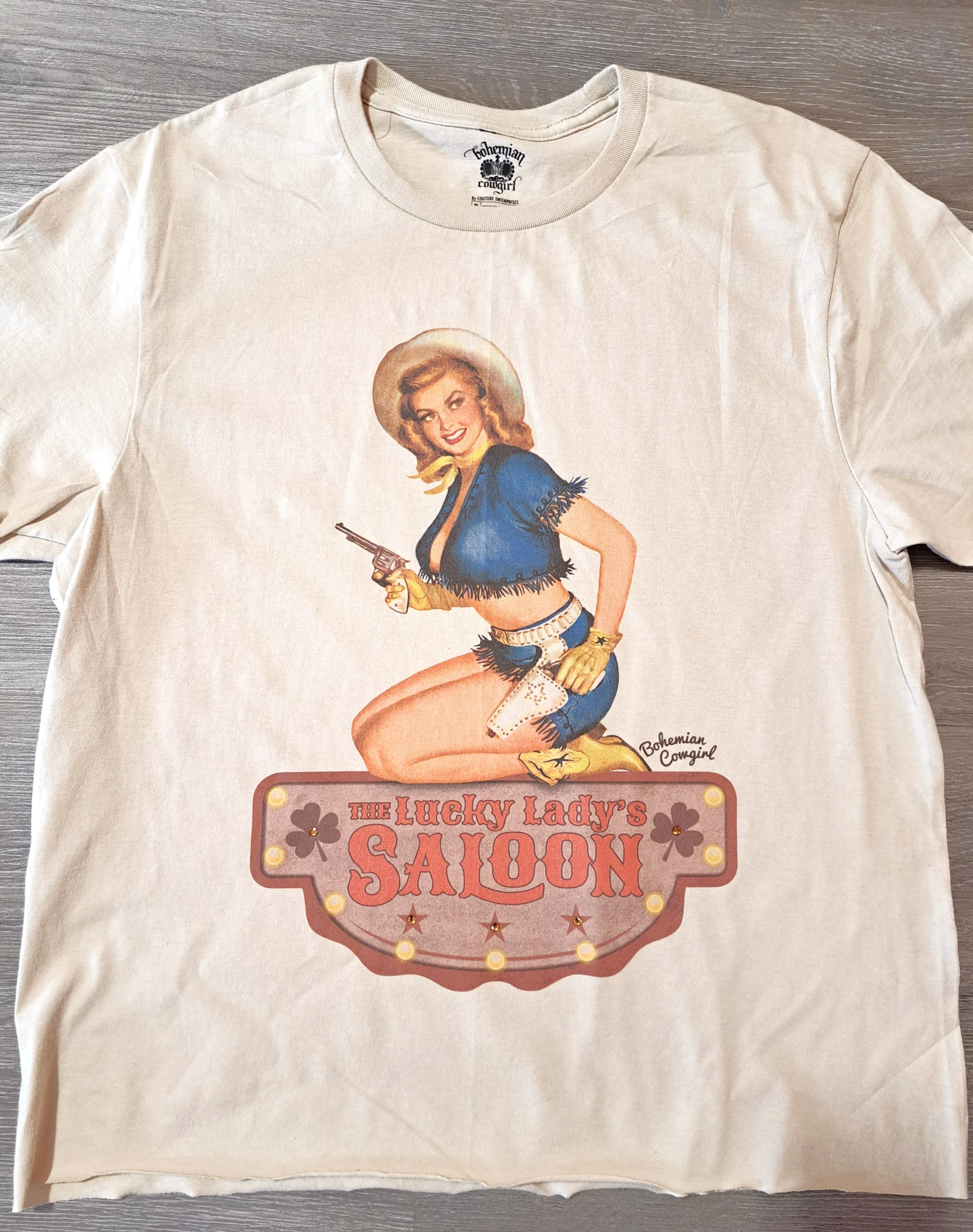 Lucky Lady Saloon T-Shirt - WS