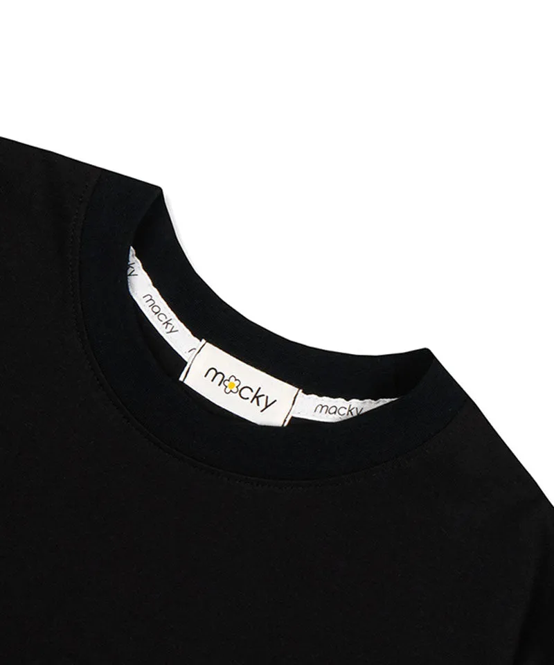 MACKY Golf: Is Macky T-Shirt - Black
