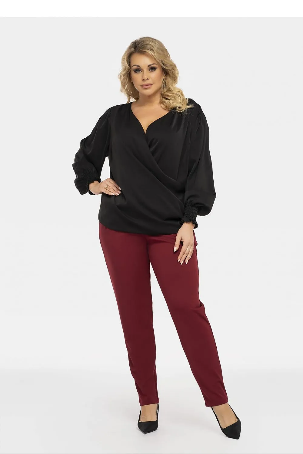 Magma Elegance Blouse – Effortless Chic for Every Occasion