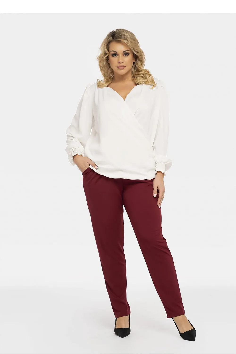 Magma Elegance Blouse – Effortless Chic for Every Occasion