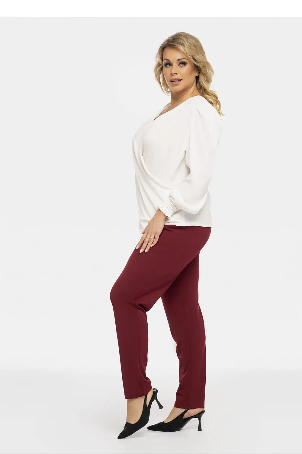 Magma Elegance Blouse – Effortless Chic for Every Occasion