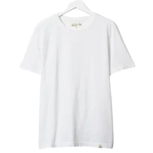 Merz b. Schwanen SCT04 Unisex Pima Cotton T-Shirt White