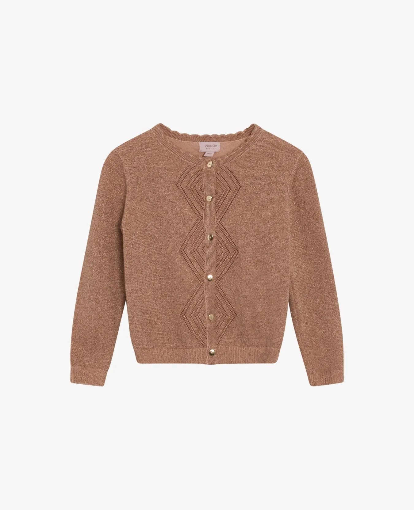 MINI LUREX CARDIGAN