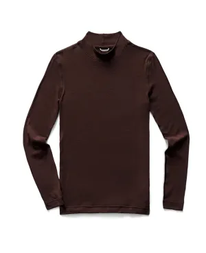 Modal Mockneck Long Sleeve Earth Womens