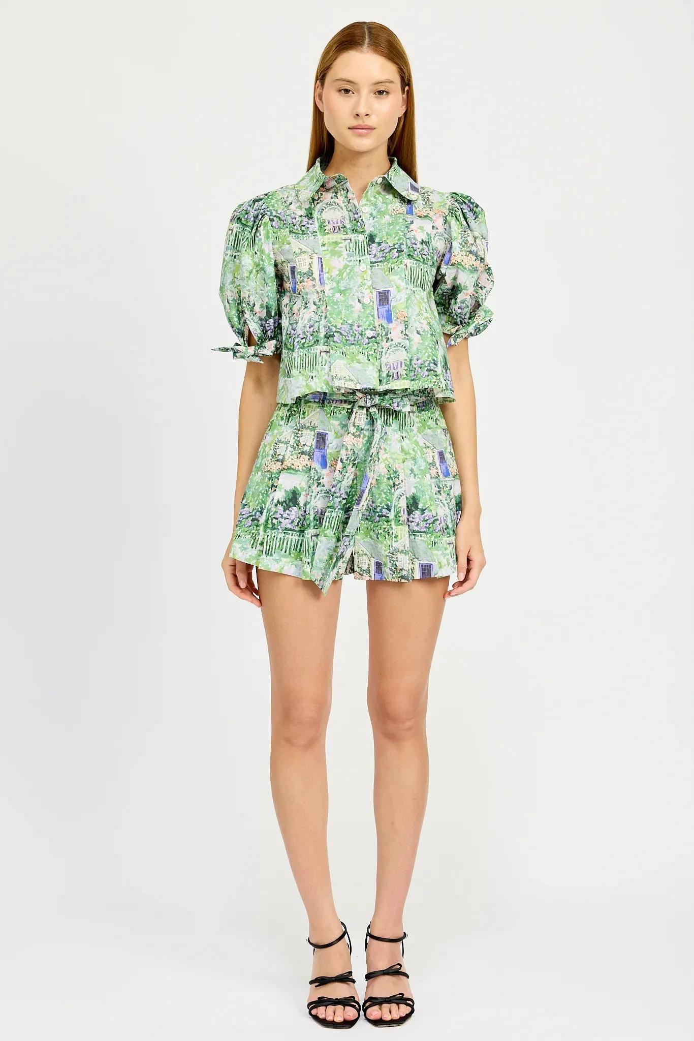 Molly Shirt (Green Violet)