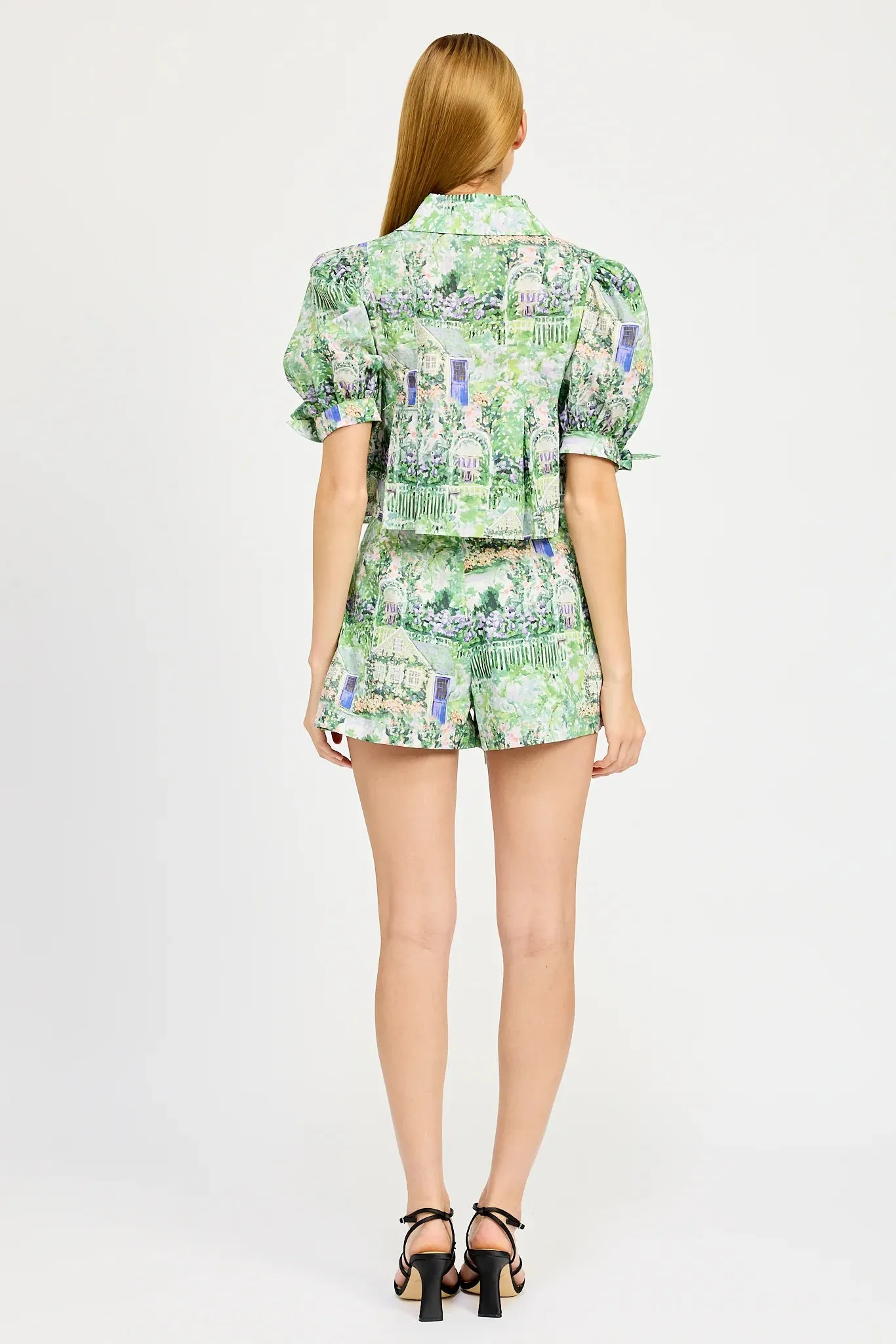 Molly Shirt (Green Violet)
