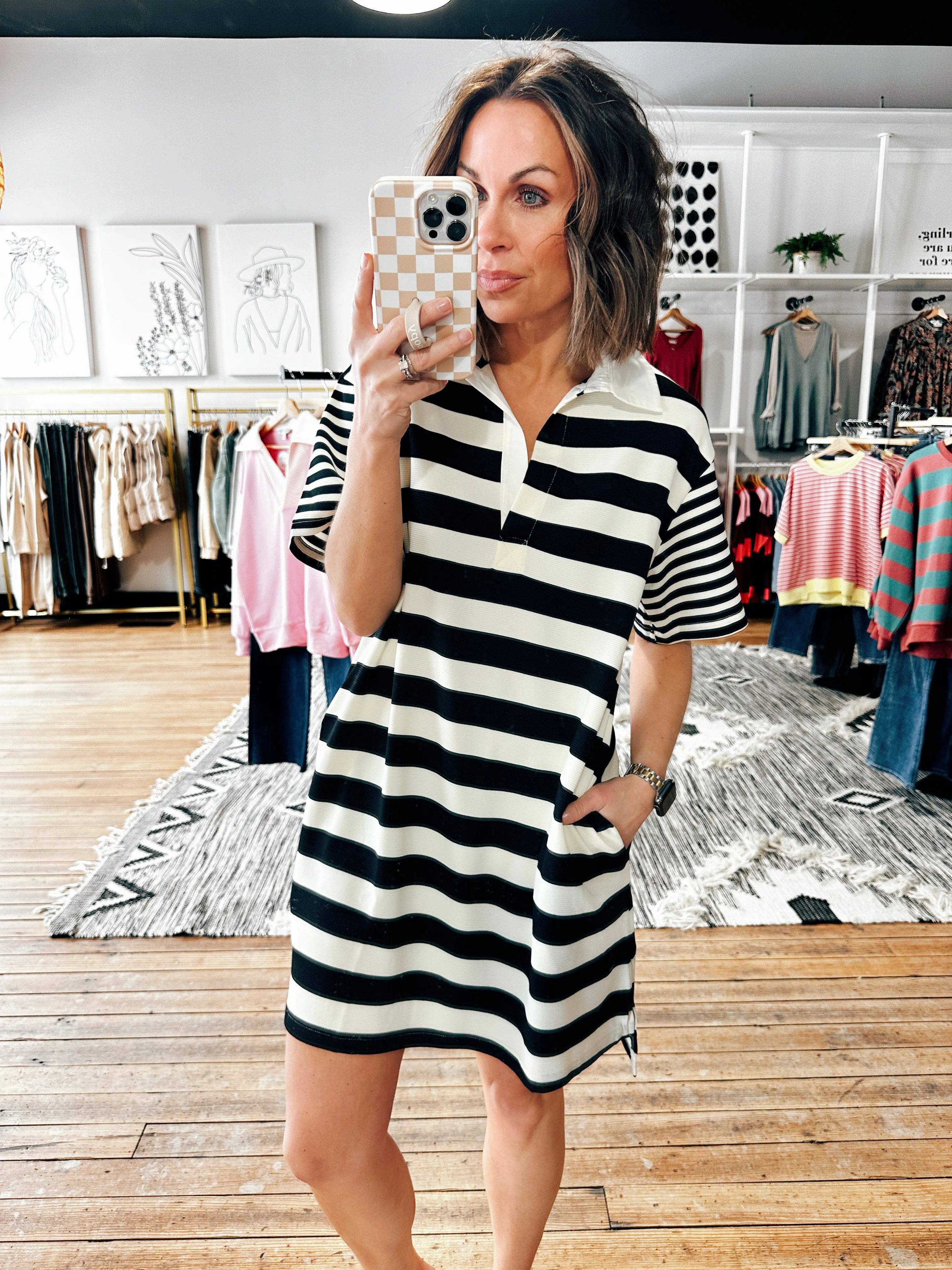 Montauk Striped Dress
