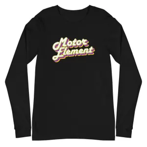 Motor Element Retro Cursive | Long Sleeve