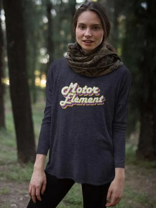 Motor Element Retro Cursive | Long Sleeve