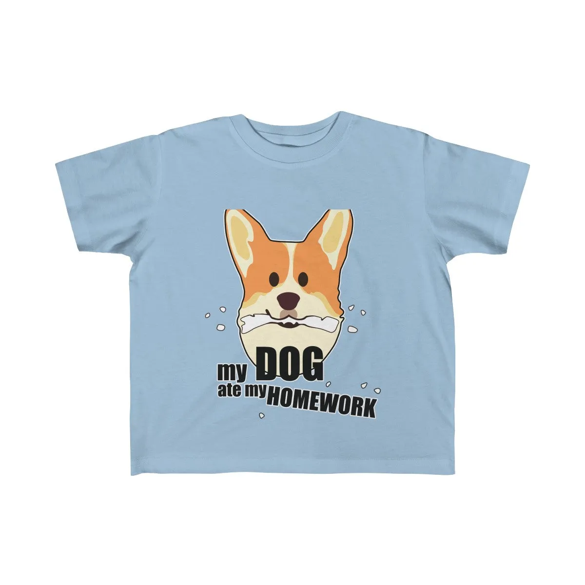 My Dog ate my homework - Kid's Fine Jersey Tee T-Shirts