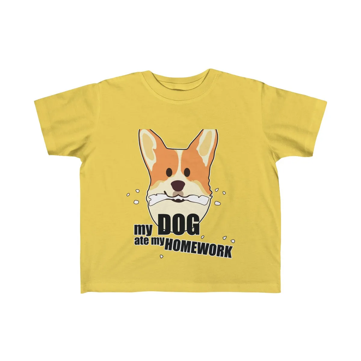 My Dog ate my homework - Kid's Fine Jersey Tee T-Shirts