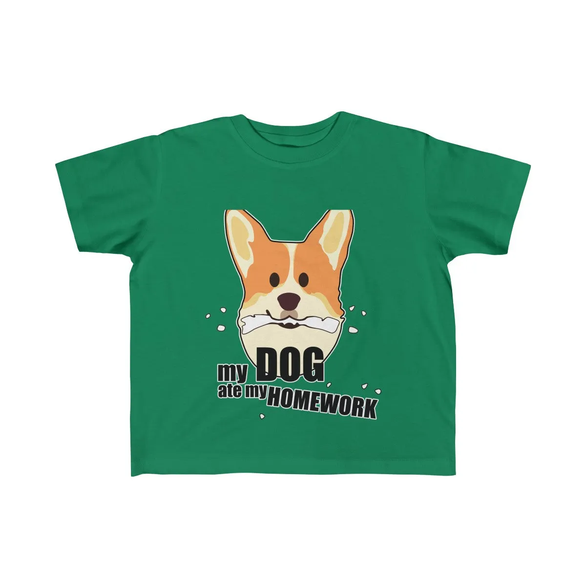 My Dog ate my homework - Kid's Fine Jersey Tee T-Shirts