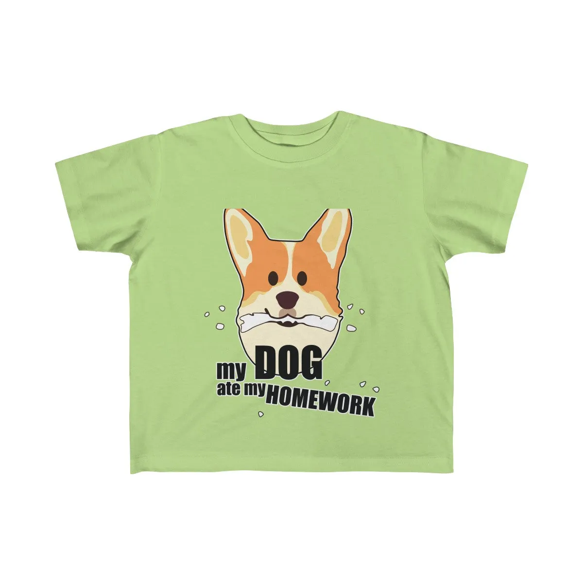 My Dog ate my homework - Kid's Fine Jersey Tee T-Shirts
