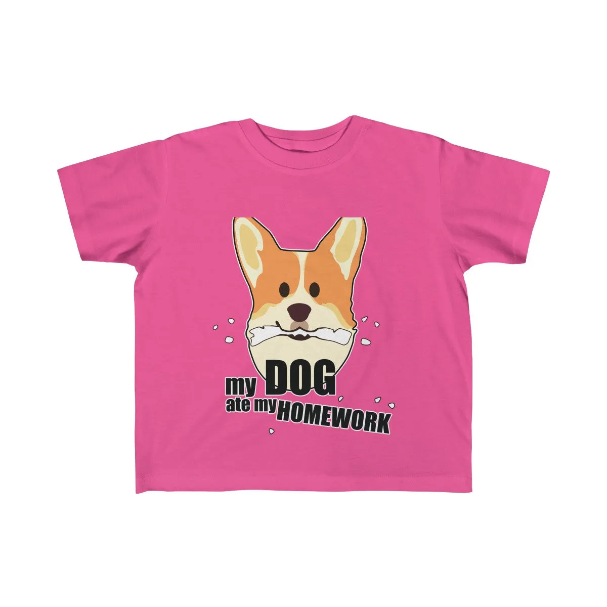 My Dog ate my homework - Kid's Fine Jersey Tee T-Shirts