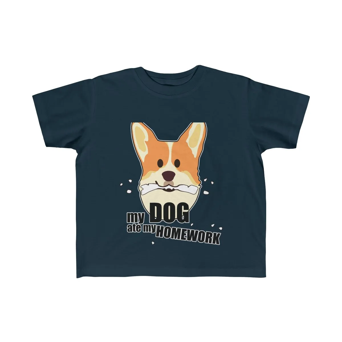 My Dog ate my homework - Kid's Fine Jersey Tee T-Shirts