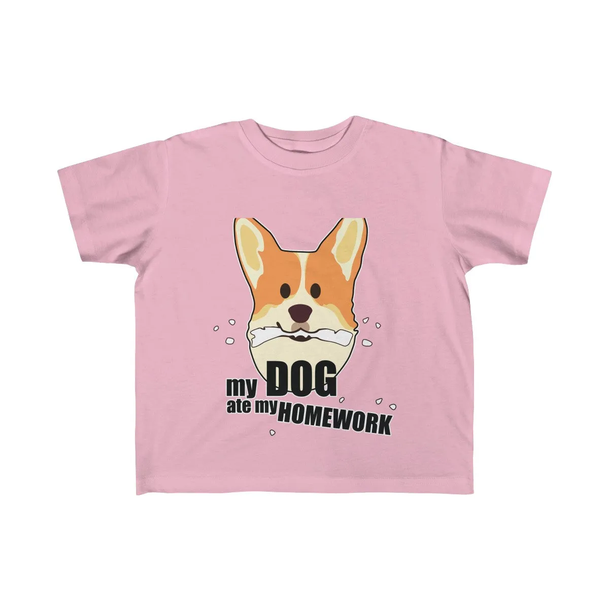 My Dog ate my homework - Kid's Fine Jersey Tee T-Shirts