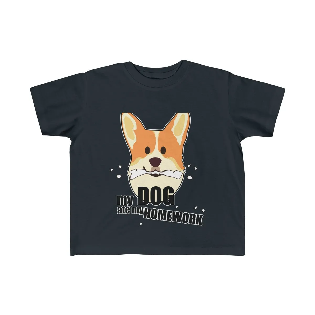 My Dog ate my homework - Kid's Fine Jersey Tee T-Shirts