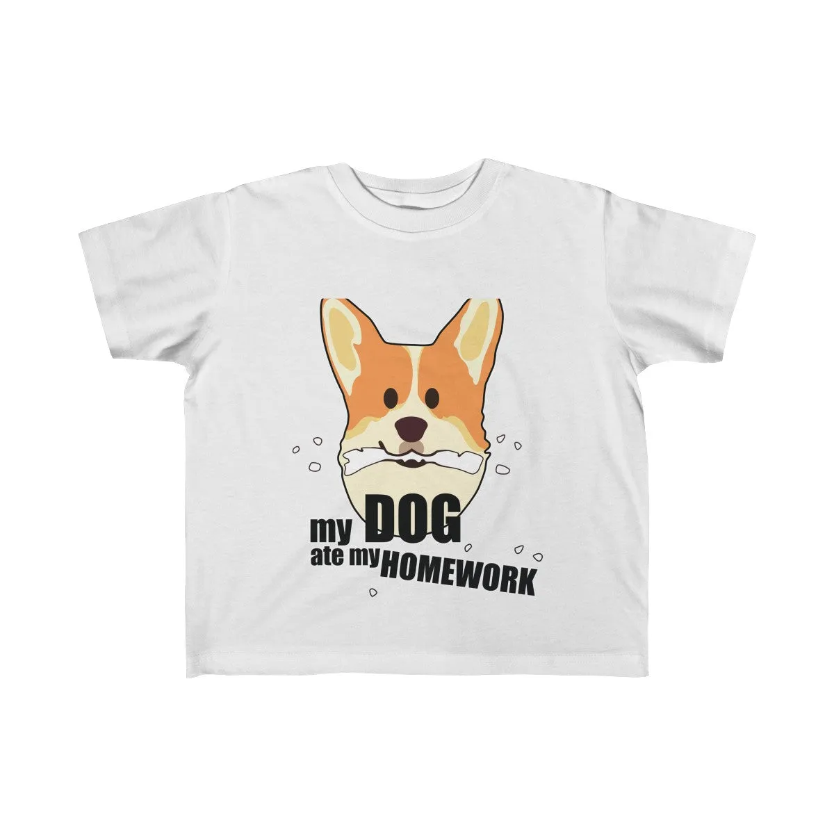 My Dog ate my homework - Kid's Fine Jersey Tee T-Shirts