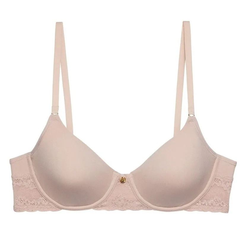 Natori: Bliss Perfection Unlined Bra - Rose Beige
