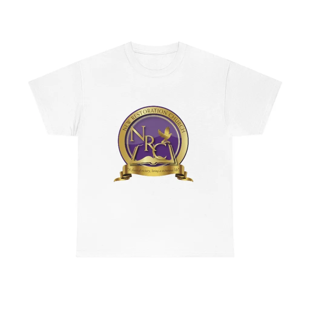 New Restoration Purple/Gold Unisex Heavy Cotton Tee