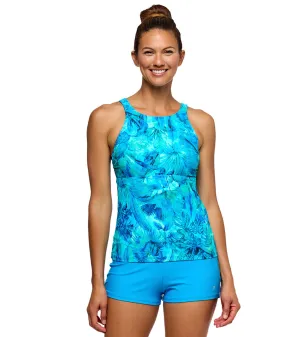 Next Tulum Tropix Extend High Neck Tankini