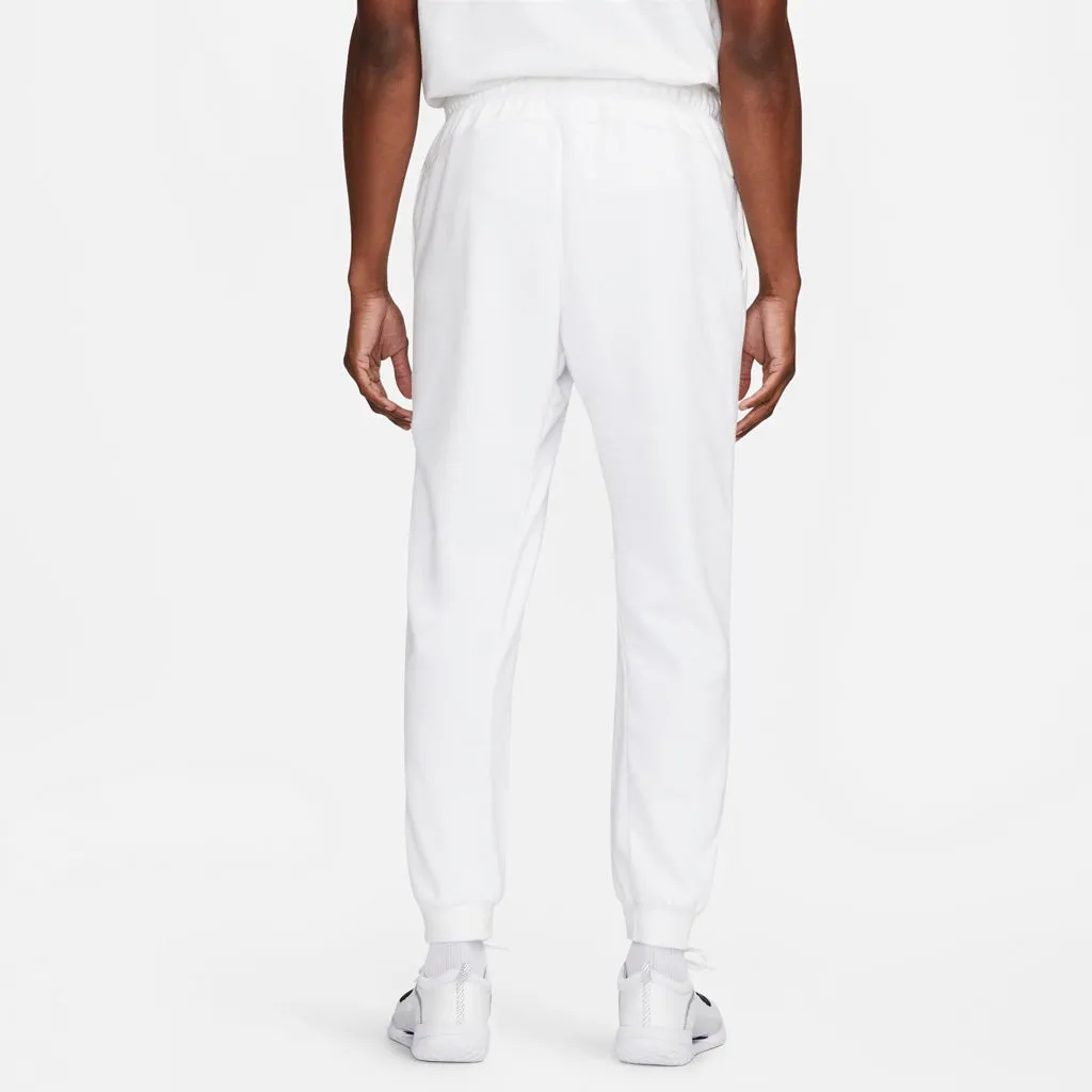 Nike Men's Court Dri-FIT Heritage Fleece Pants (White)