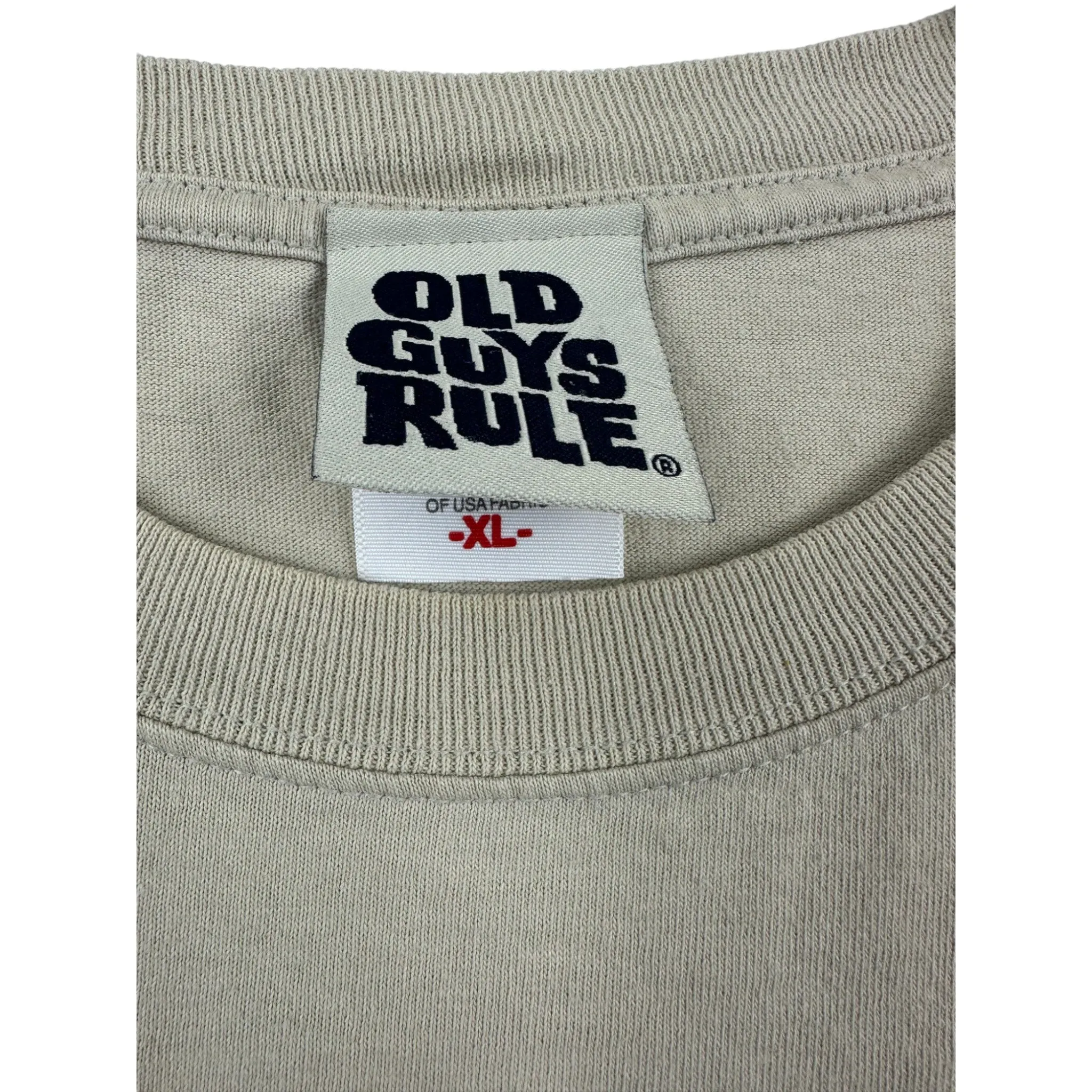 OLD GUYS RULE TEE - (XL)