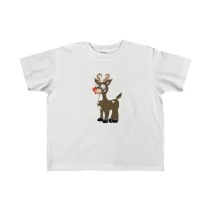 One happy reindeer  kid's 2-6 years fine jersey tee
