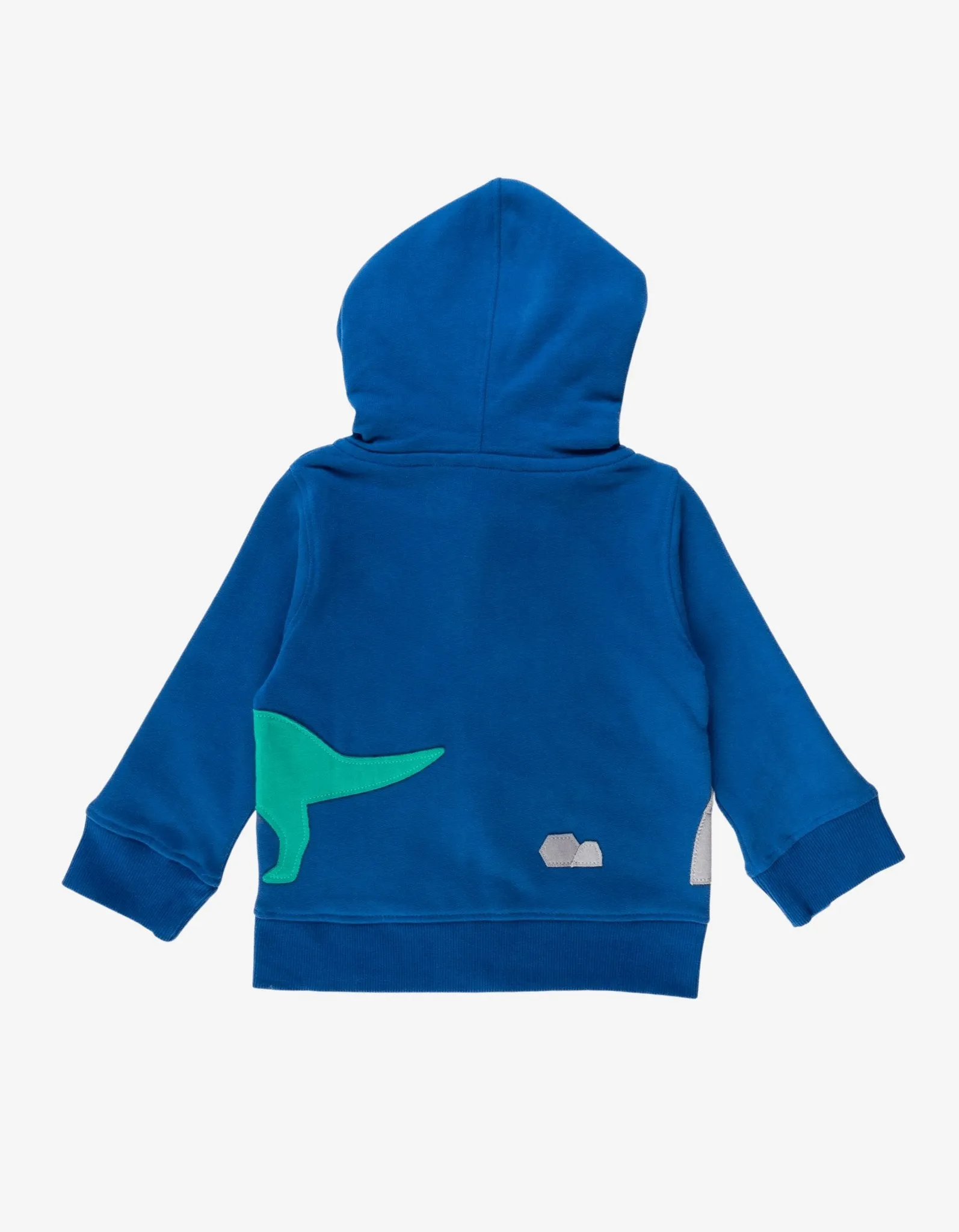 Organic Dinosaur Applique Hoodie