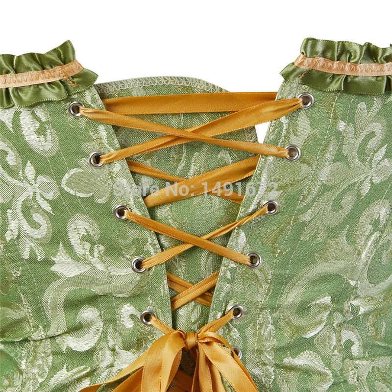 Overbust corset sexy lace plus size women bustier corset